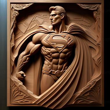 3D model Superman 4 In Search of Peace (STL)